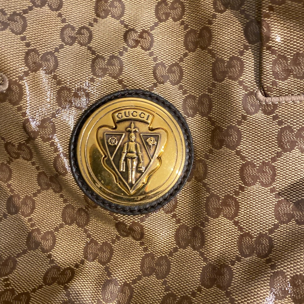 Gucci Original GG Crystal Hysteria Shoulder Hobo Bag - Picture 4 of 14